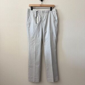EXPRESS Women Photographer Slim Fit Straight Leg Pinstripe Dress Pants 28/32
